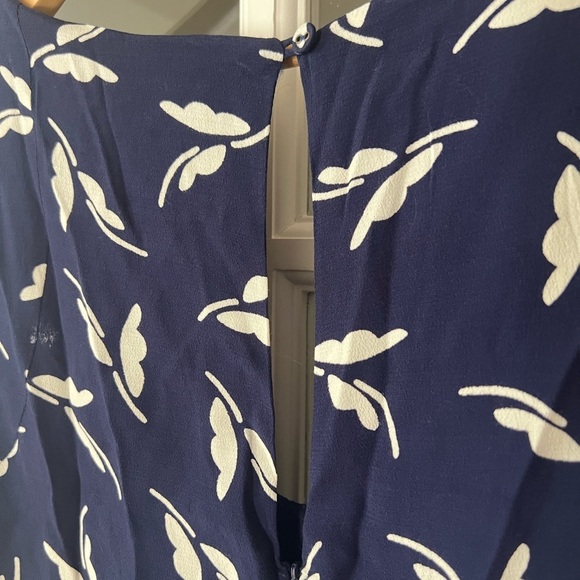 Anthropologie Maeve Fern Ruched Dress - size 8 - Picture 12 of 13